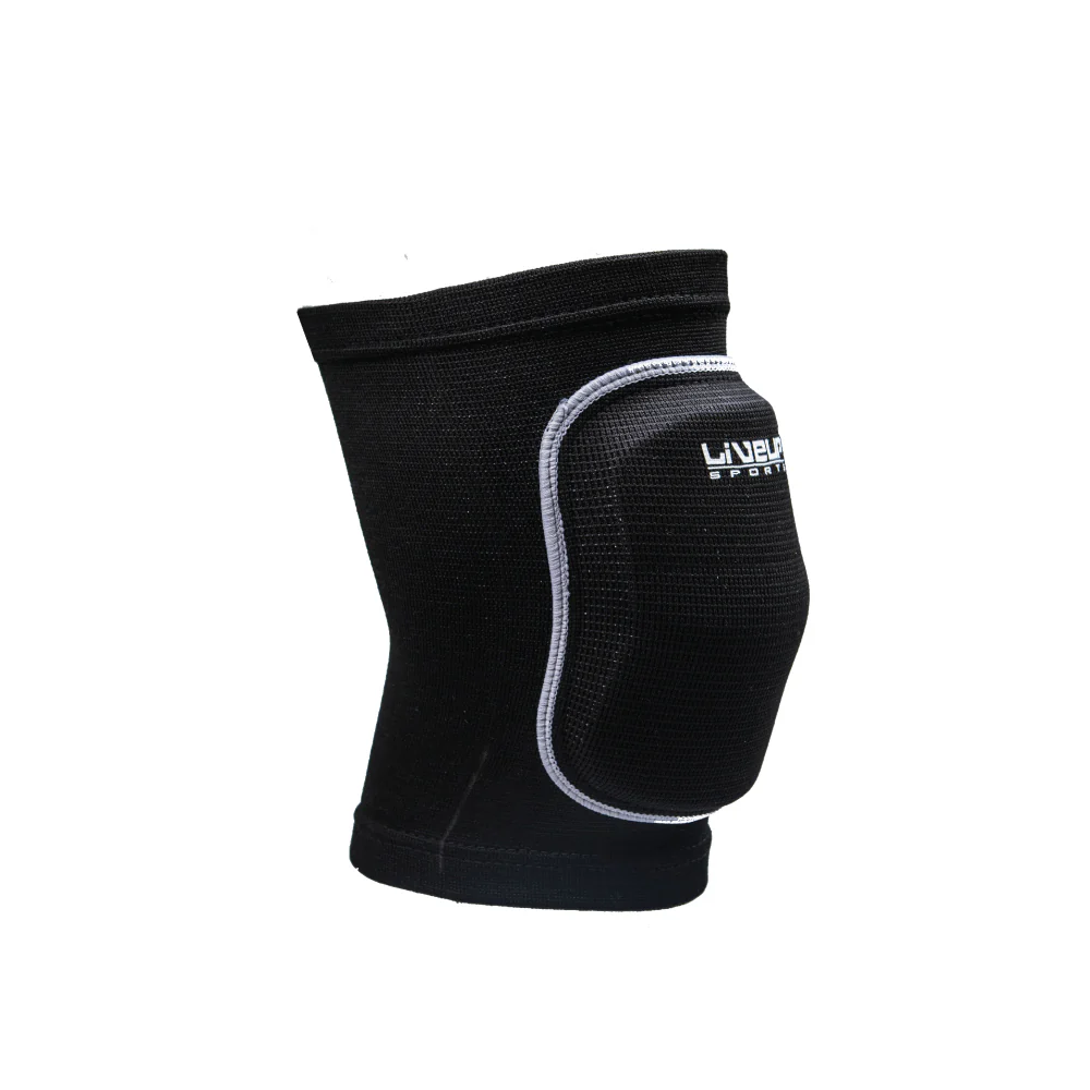 LIVEUP Sports Knee Support With Foam Pad L/XL - Black LS5706 - Image 4