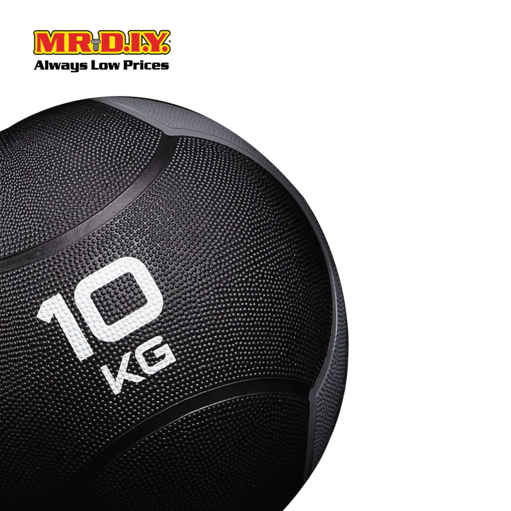 LIVEUP Sports Medicine Ball (10KG) - Black LS30006F - Image 2