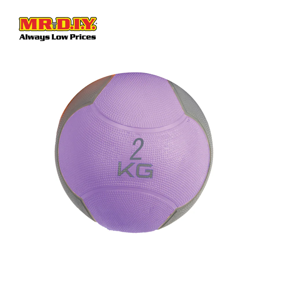 LIVEUP Sports Medicine Ball (2KG) - Purple LS30006F - Image 3