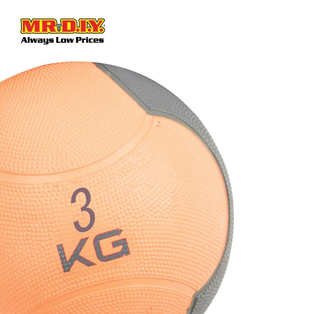 LIVEUP Sports Medicine Ball (3KG) - Orange LS30006F - Image 2