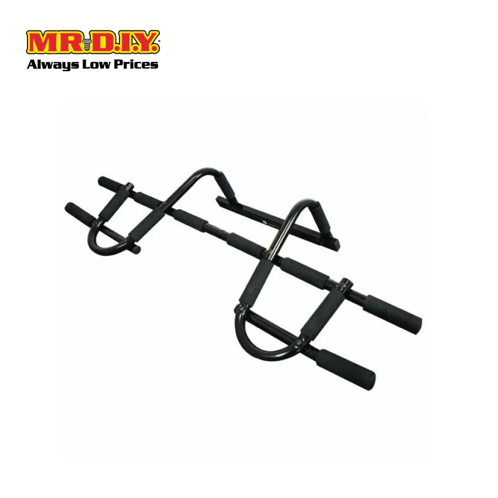 LIVEUP Sports Pull Up Chin-Up Bar With Straps Set (112.5cm) LS3153A - Image 4