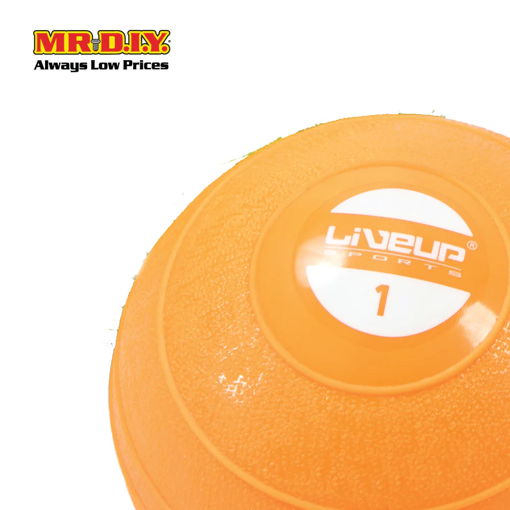 LIVEUP Sports PVC Soft Weight Ball (1KG) - Orange LS3003 - Image 2