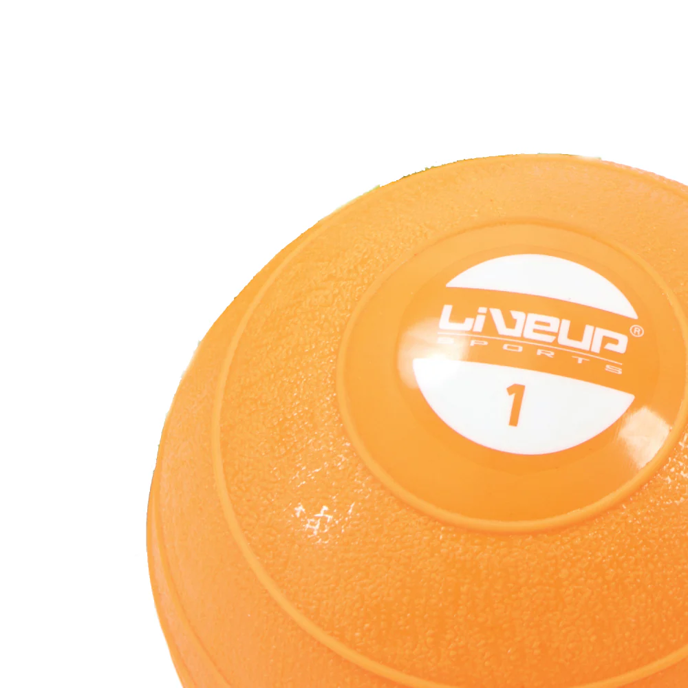 LIVEUP Sports PVC Soft Weight Ball (1KG) - Orange LS3003 - Image 3