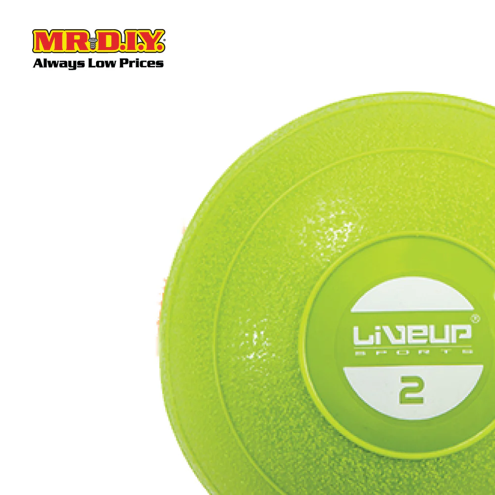LIVEUP Sports PVC Soft Weight Ball (2KG) - Green LS3003 - Image 2