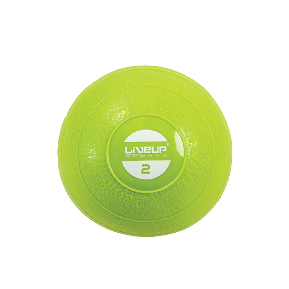 LIVEUP Sports PVC Soft Weight Ball (2KG) - Green LS3003 - Image 3