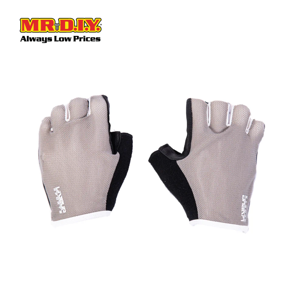 LIVEUP Sports Training Gloves L/XL (1 Pair) - Grey LS3066 - Image 2