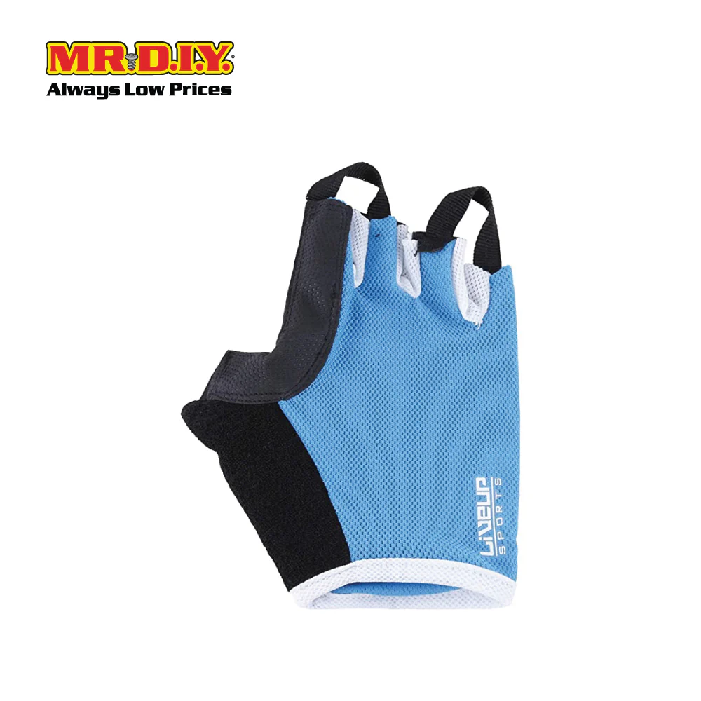 LIVEUP Sports Training Gloves S/M (1 Pair) - Blue LS3066 - Image 3