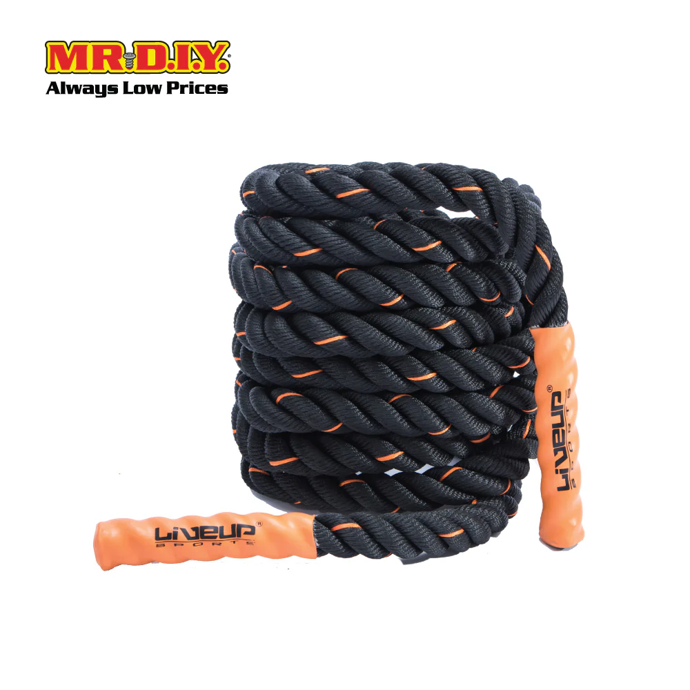LIVEUP Sports Workout Battle Rope (9M) LS3676 - Image 2