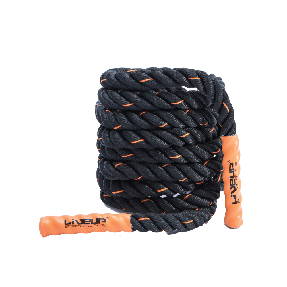 LIVEUP Sports Workout Battle Rope (9M) LS3676 - Image 4