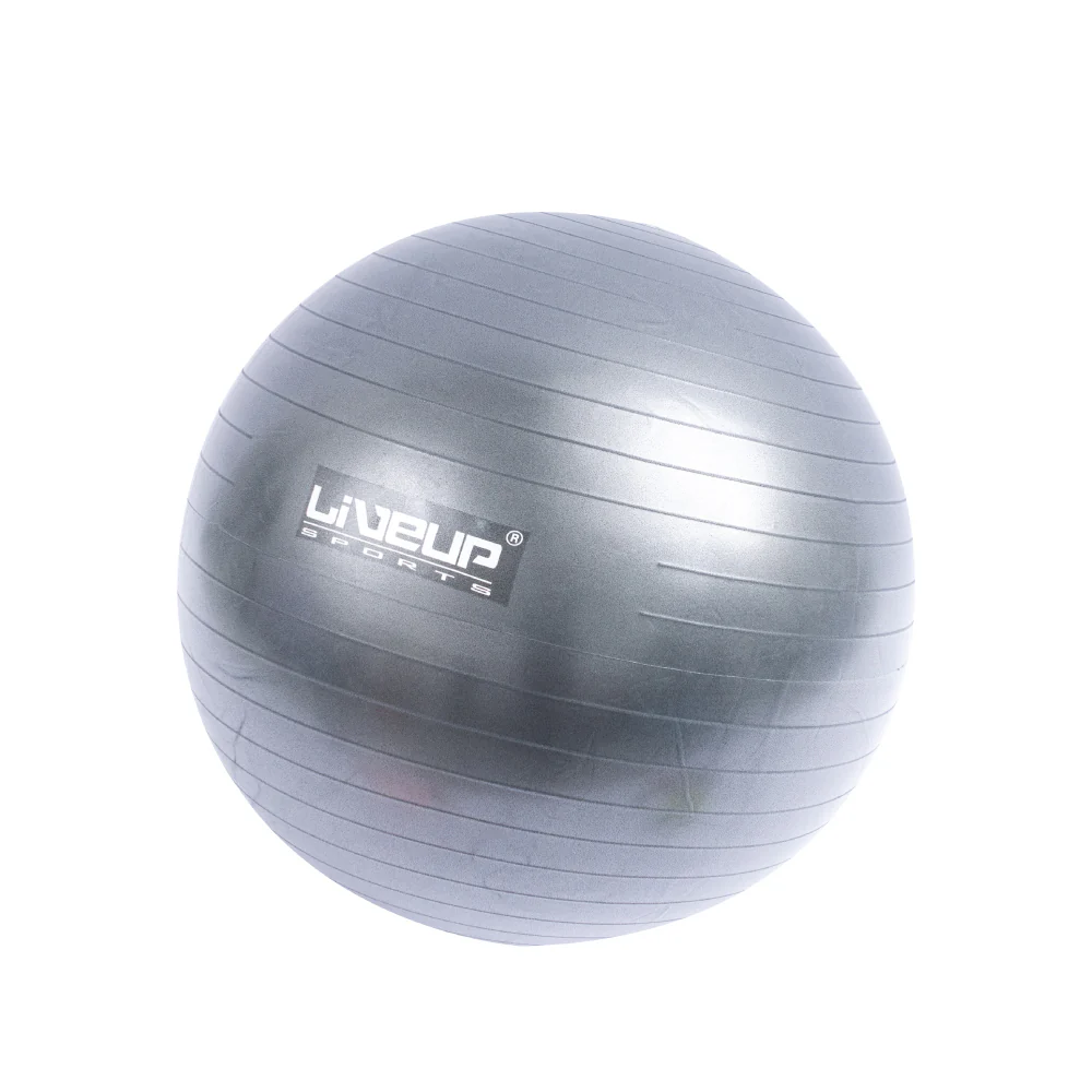 LIVEUP Sports Yoga Exercise Gym Anti-Burst Ball - Grey [LS3222] (75cm) - Image 4