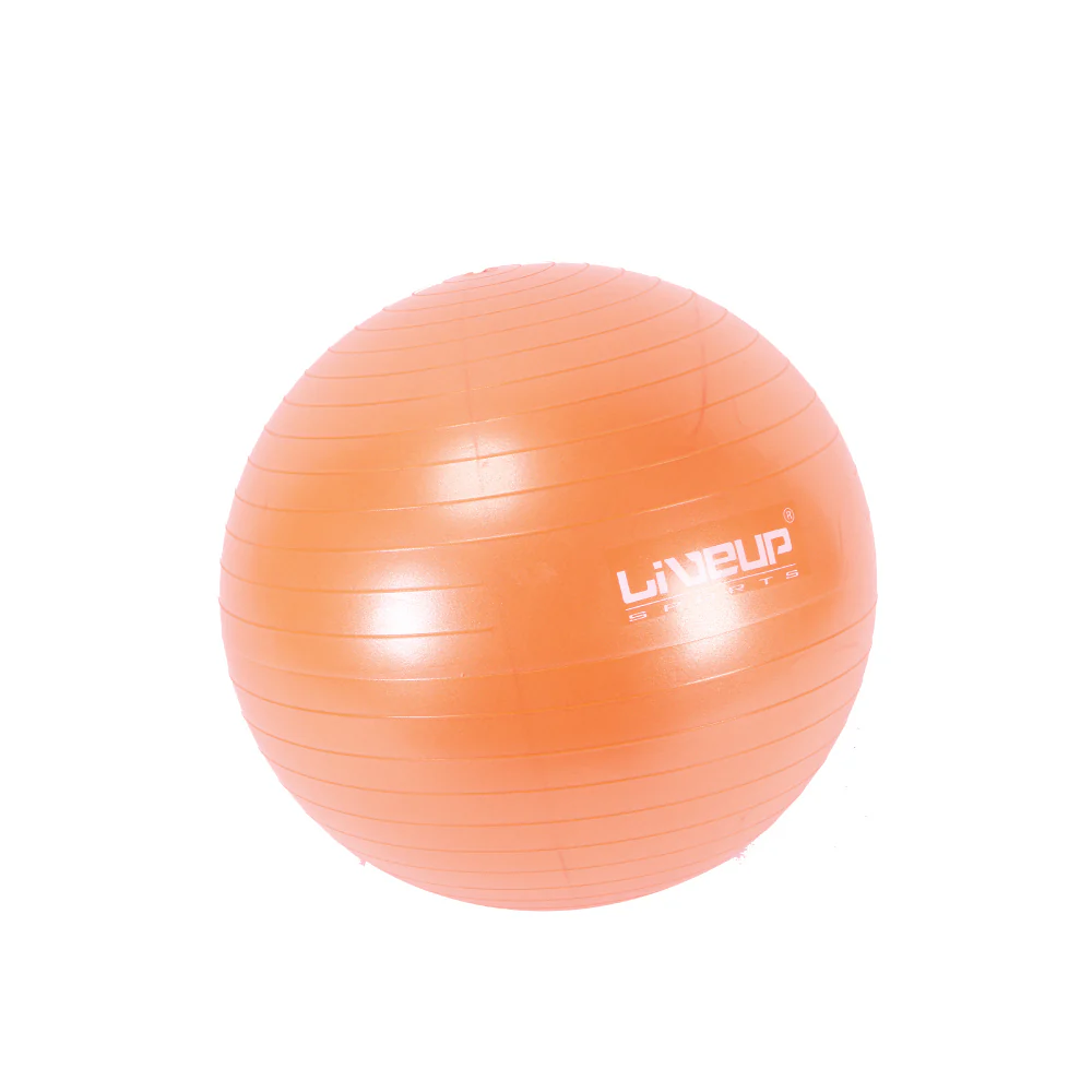 LIVEUP Sports Yoga Exercise Gym Anti-Burst Ball - Orange (65cm) LS3222 - Image 4