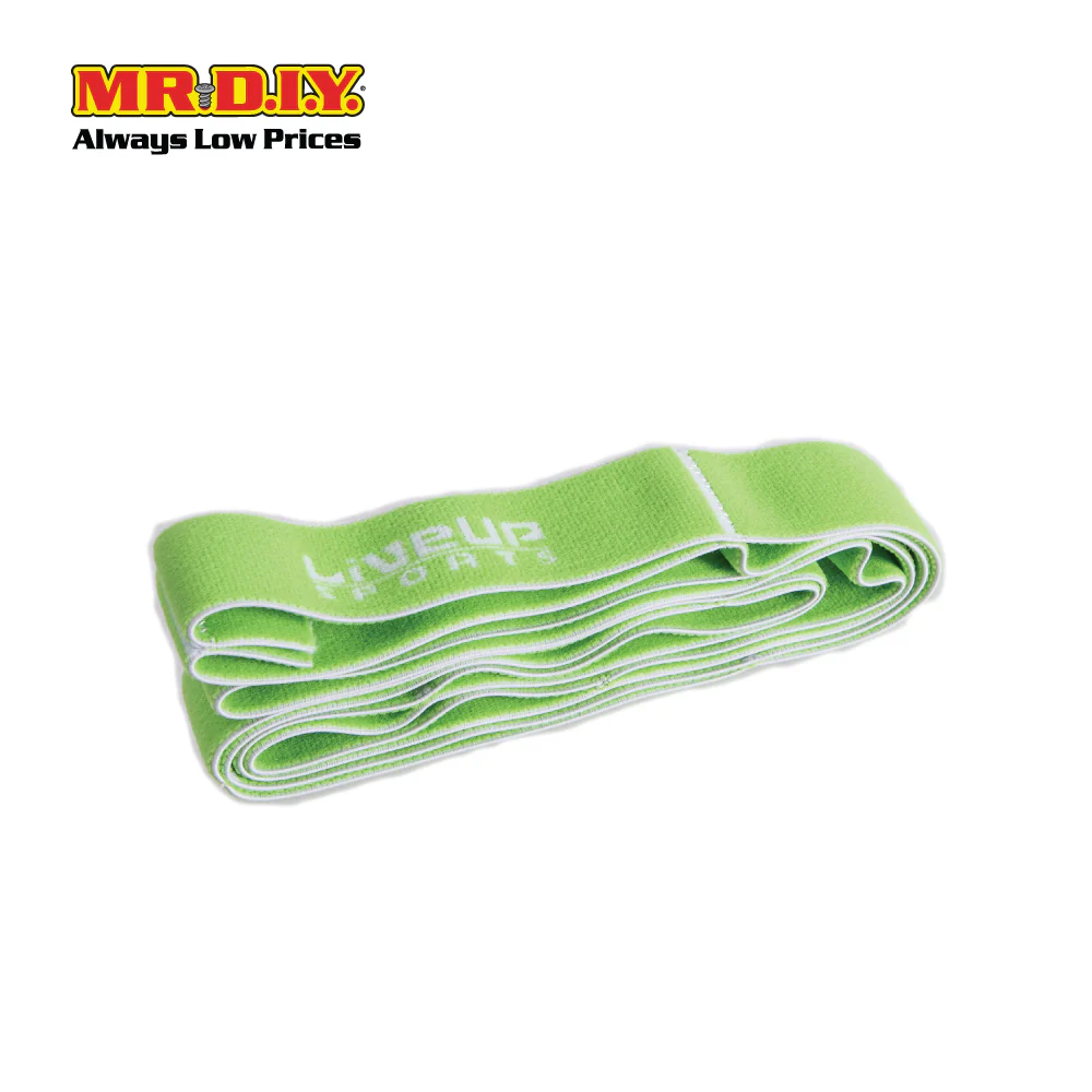 LIVEUP Sports Yoga Gym Resistance Band (Medium) - Green LS3660 - Image 3