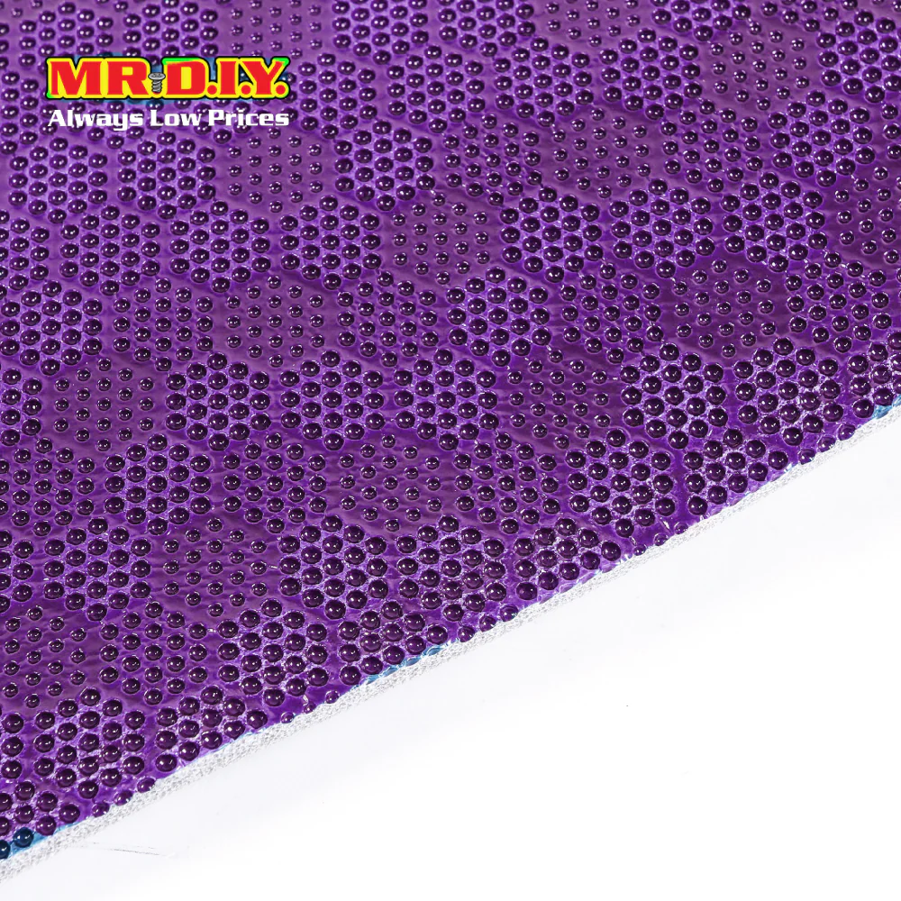 (MR.DIY) LIVEUP Sports XPE Yoga Mat - Purple (160cm) LS3584 - Image 2