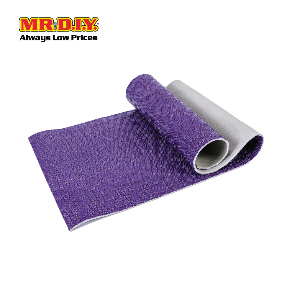 (MR.DIY) LIVEUP Sports XPE Yoga Mat - Purple (160cm) LS3584 - Image 3