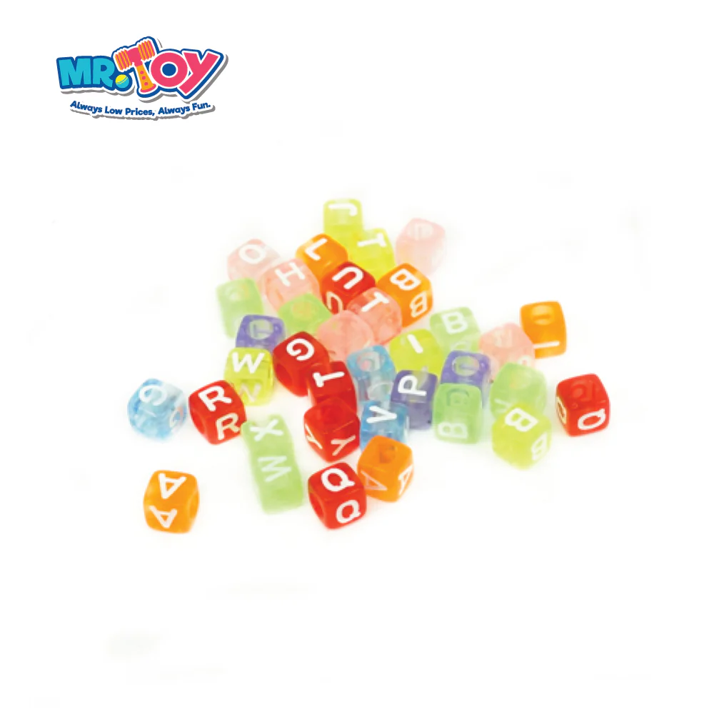 Loom Bands - Alphabets Translucent Beads - Image 3
