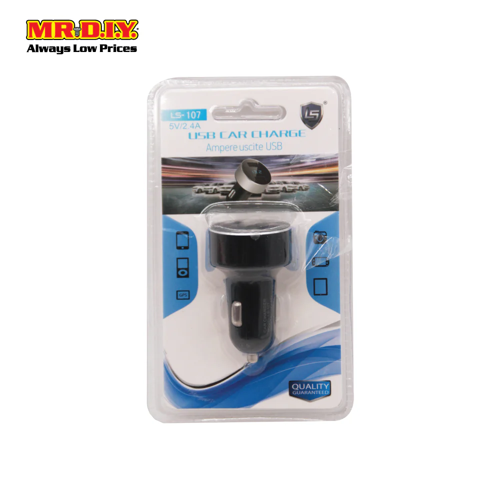 LS Premium USB Port Car Charger 2.4A (2 Ports) - Image 6