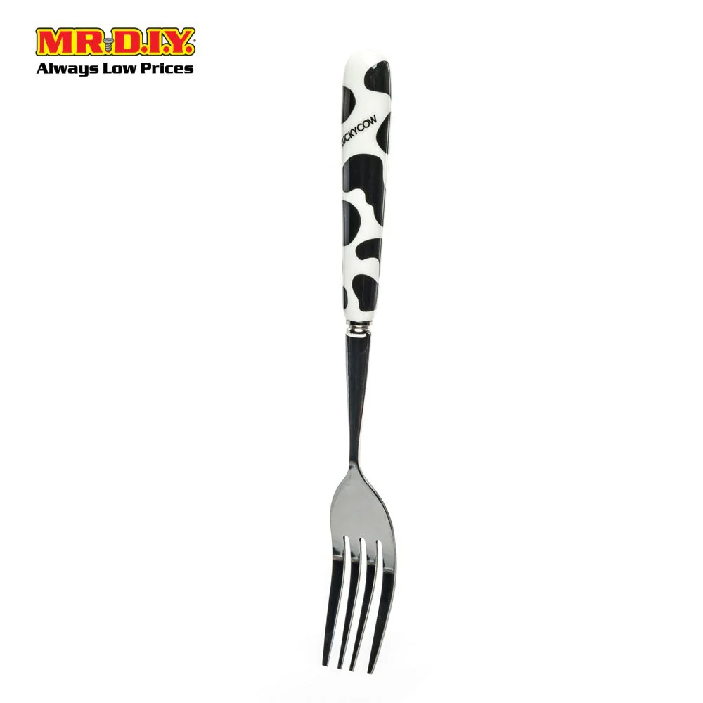 Lucky Cow Stainless Steel Dinner Fork - Image 2