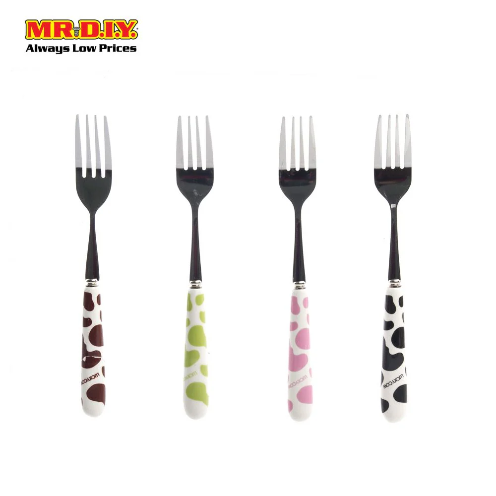 Lucky Cow Stainless Steel Dinner Fork - Image 4