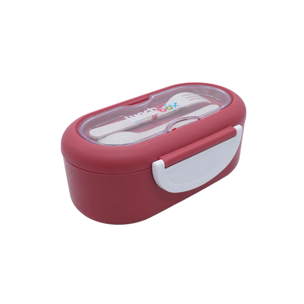 (MR.DIY) Lunch Box With Cutlery Set (1000ml) - Image 5