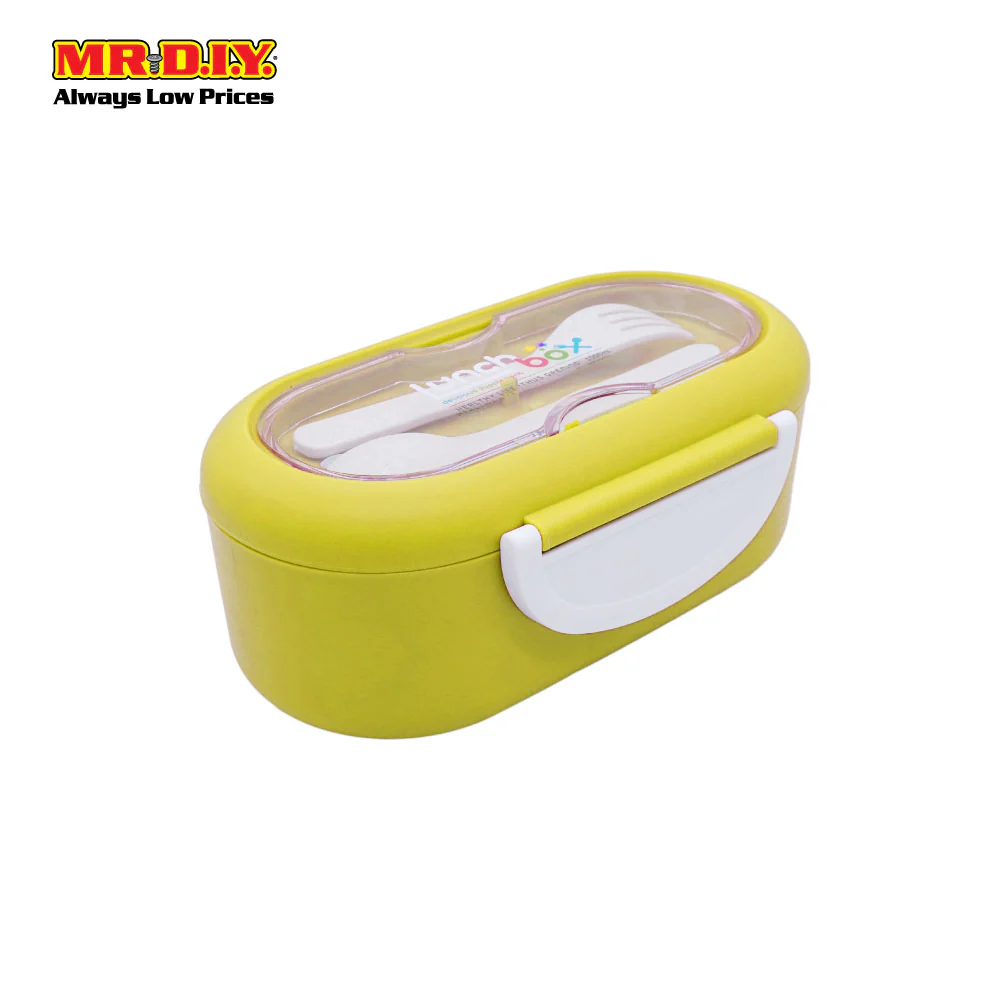 (MR.DIY) Lunch Box With Cutlery Set (1000ml) - Image 6