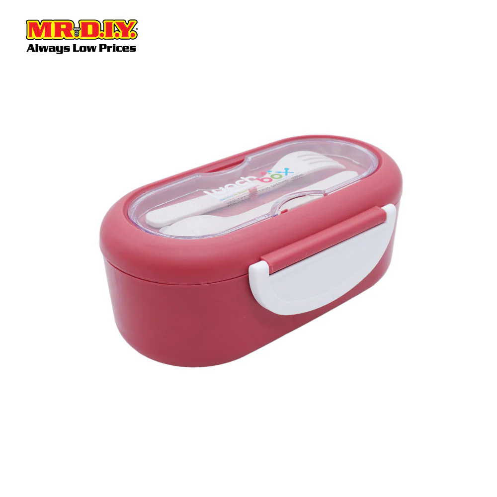 (MR.DIY) Lunch Box With Cutlery Set (1000ml) - Image 7