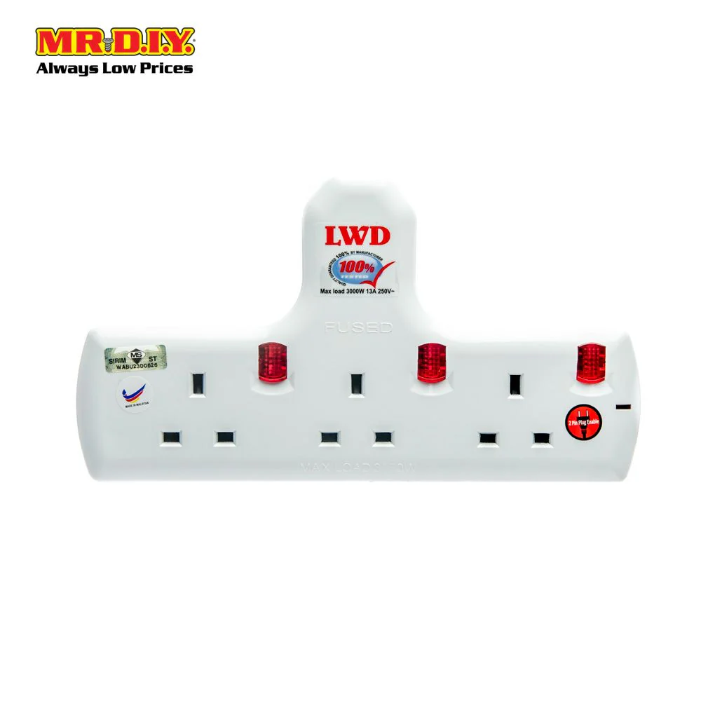 LWD 3 Gang Adapter Port - Image 3