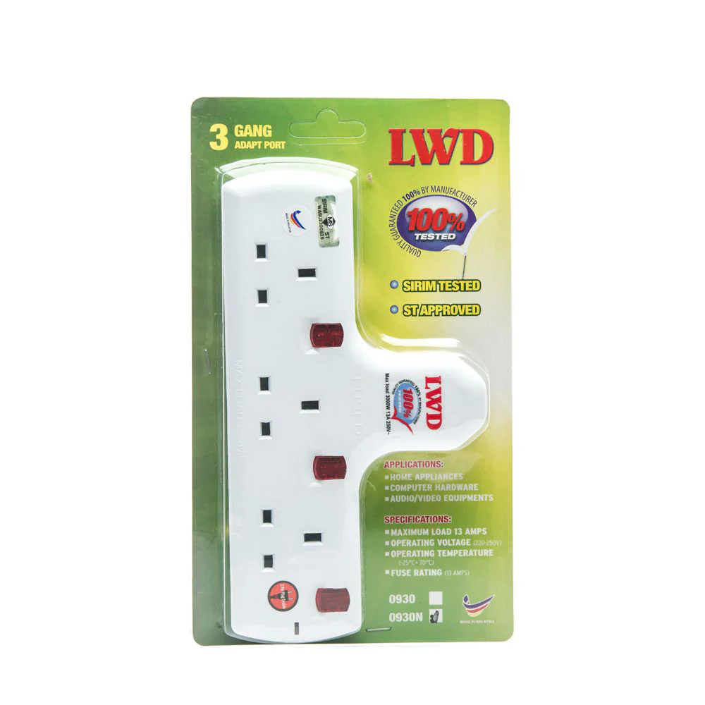 LWD 3 Gang Adapter Port - Image 5