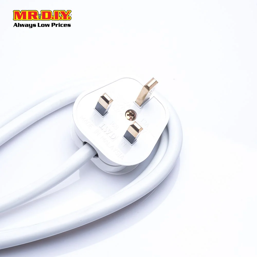 LWD 4-Gang Way Extension Trailing Socket (2m) - Image 3