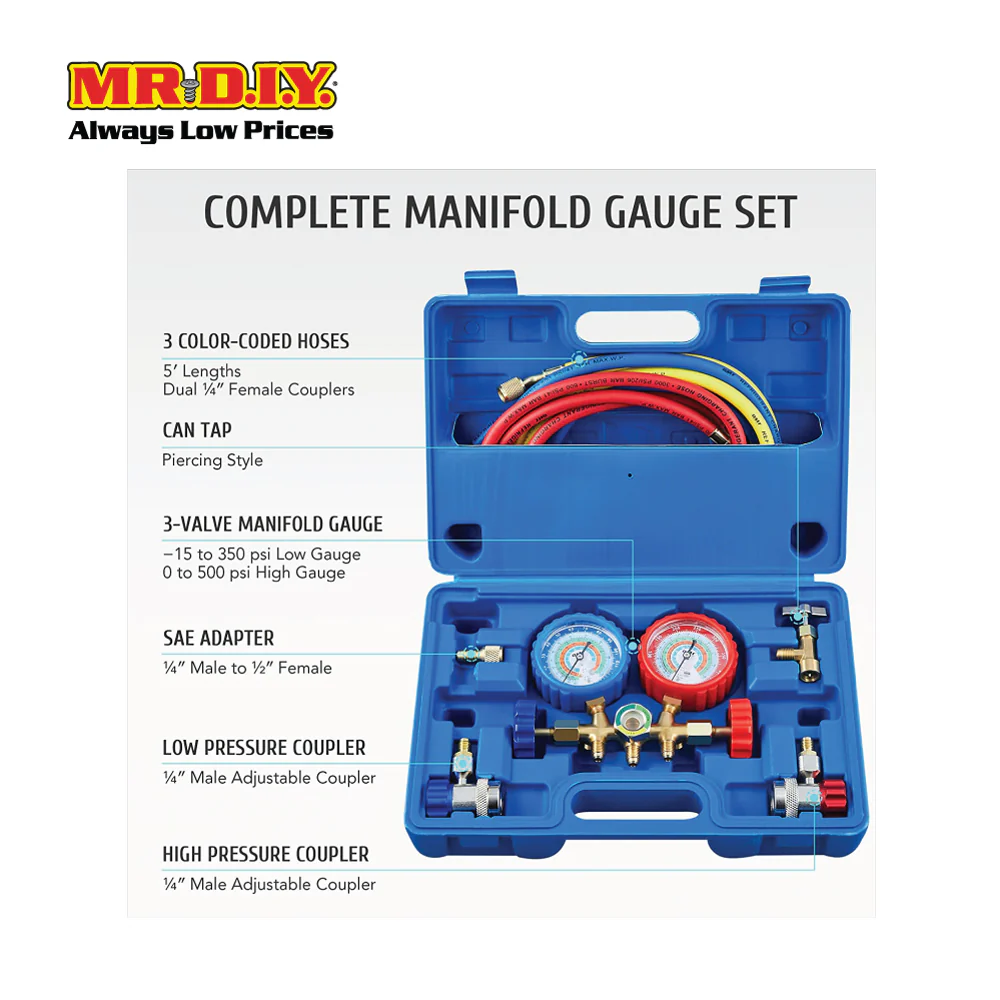Manifold Gauge Kit 134A QP-7006 - Image 2