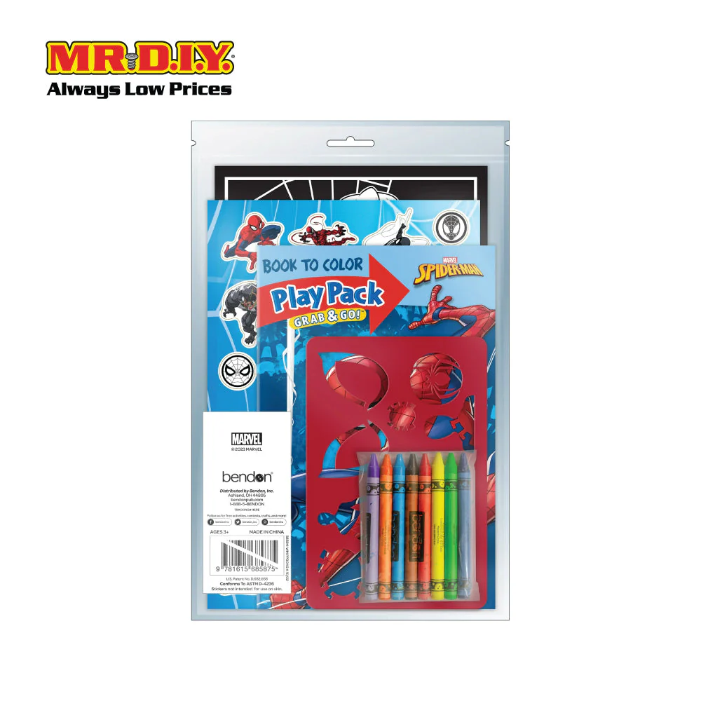 MARVEL Spiderman XL Play Pack Grab & Go Set - Image 2