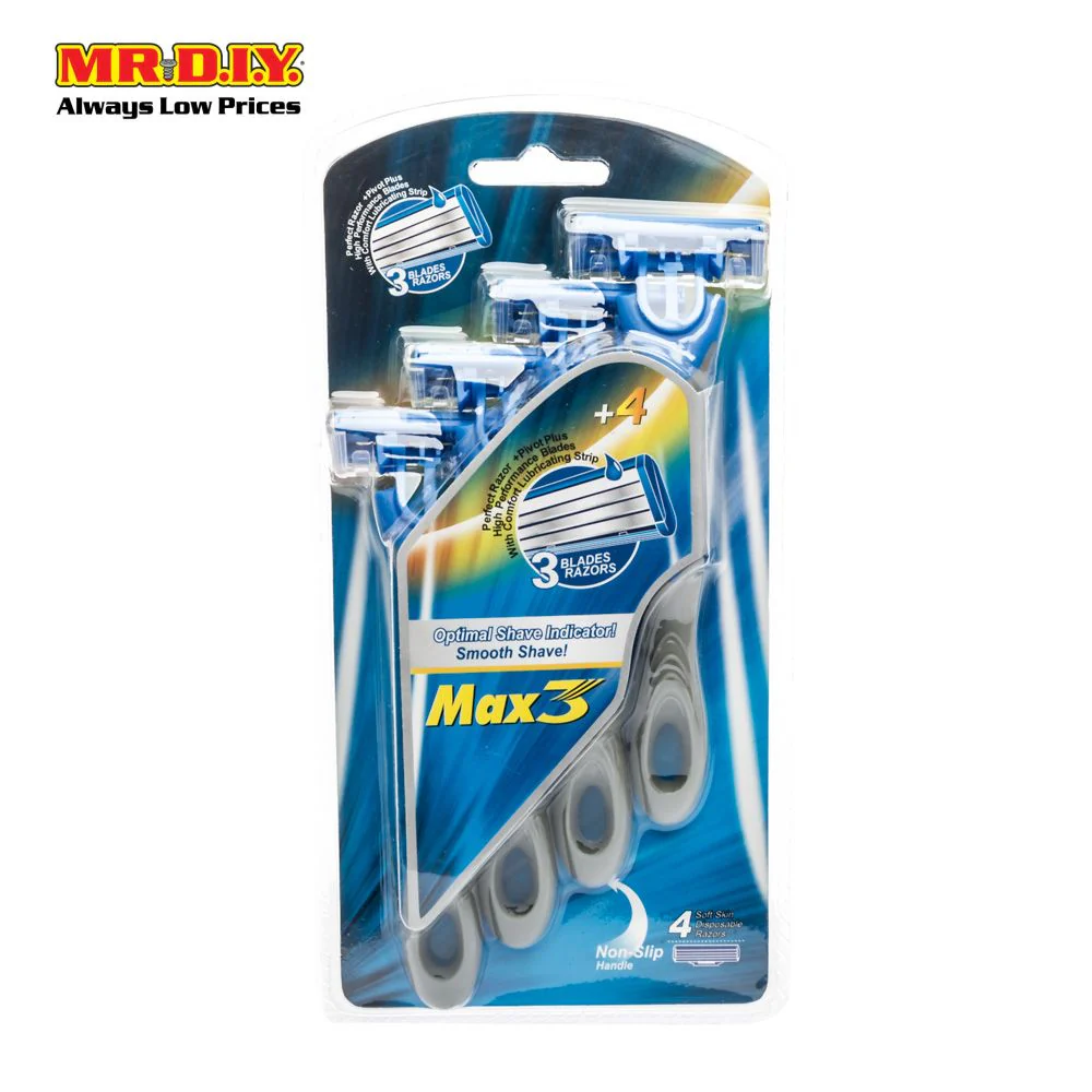 MAX3 Blades Razor 4Pcs 3302# - Image 2