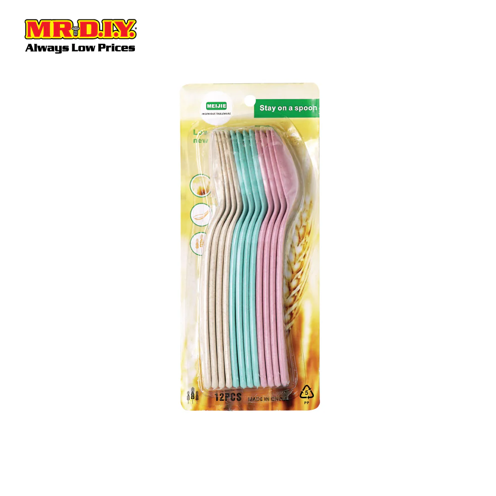 MEIJIE Multi-colour Spoon (12pcs) - Image 2