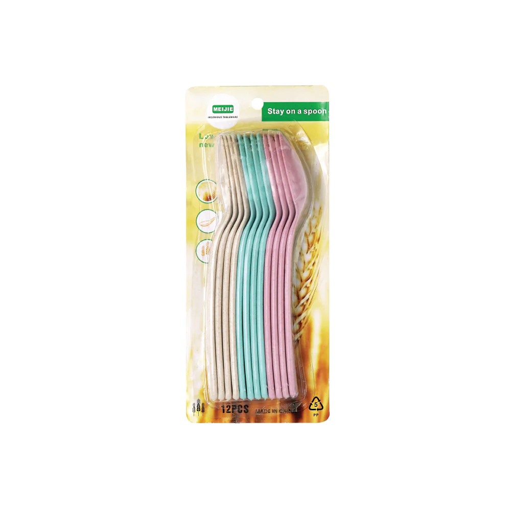 MEIJIE Multi-colour Spoon (12pcs) - Image 7