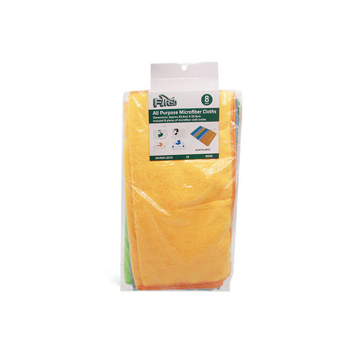 FIRSD Cleaning Soft Microfiber Cloth 8pcs (35.5cm X 35.5cm) - Image 3