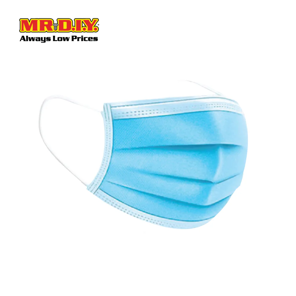 MILKON 3-Ply Disposable Child Medical Face Mask Blue (30pcs) - Image 4