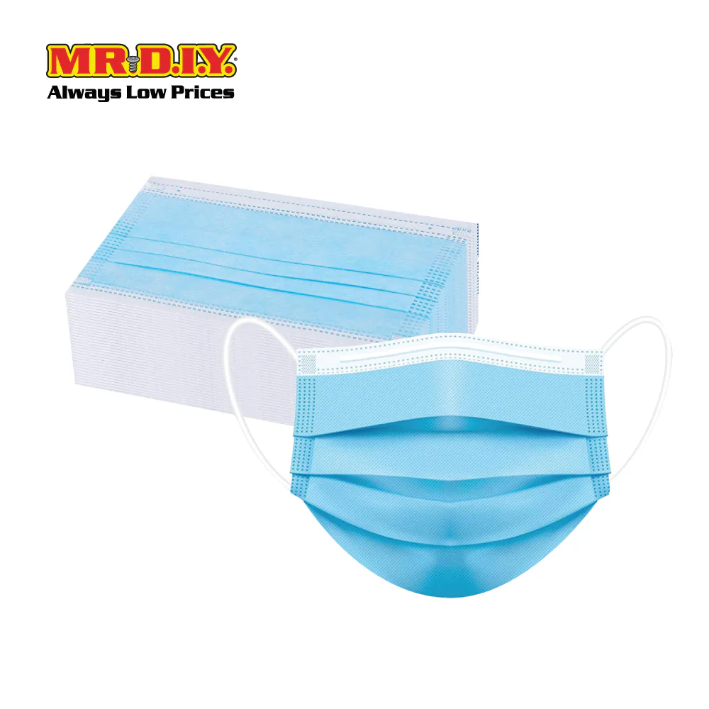 MILKON 3-Ply Disposable Medical Face Mask (50pcs) - Image 2