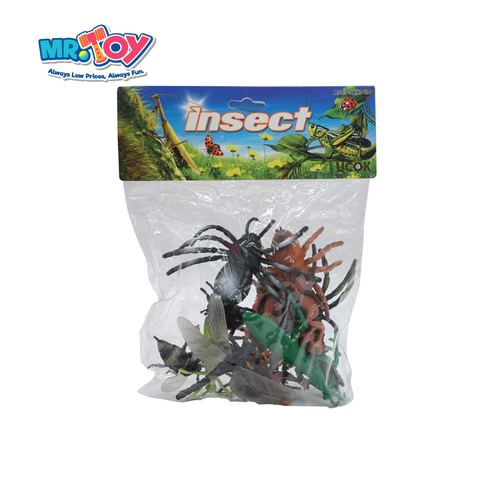 Mini Bugs and Insects Toy (12 pieces) - Image 2
