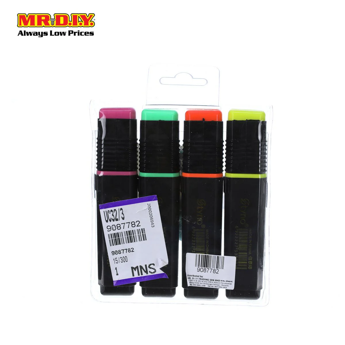 (MR.DIY) Miracle Highlighter Marker (4pcs) - Image 3