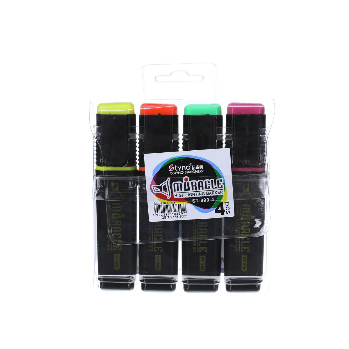 (MR.DIY) Miracle Highlighter Marker (4pcs) - Image 4