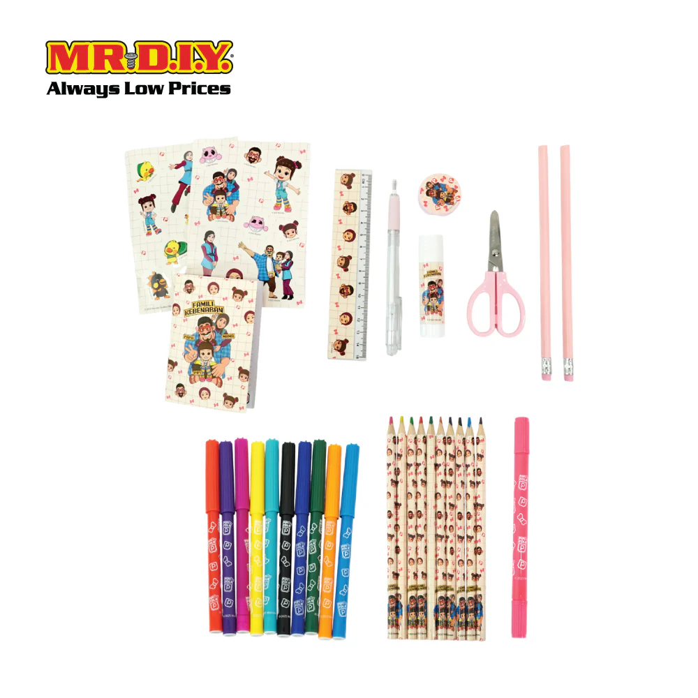 MONSTA Papa Pipi Girl Stationery Sets - Image 2