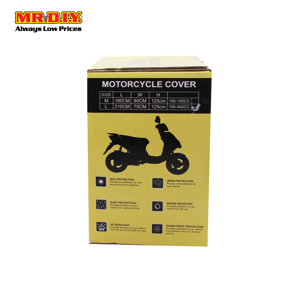 (MR. DIY) Large Motorbike Cover (210x75x125cm) - Image 2