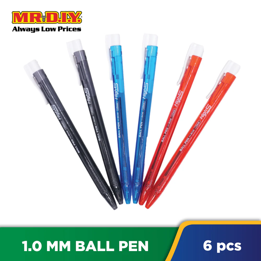 (MR.DIY) High 5 Ball Point Pen (1.0mm) - Image 2