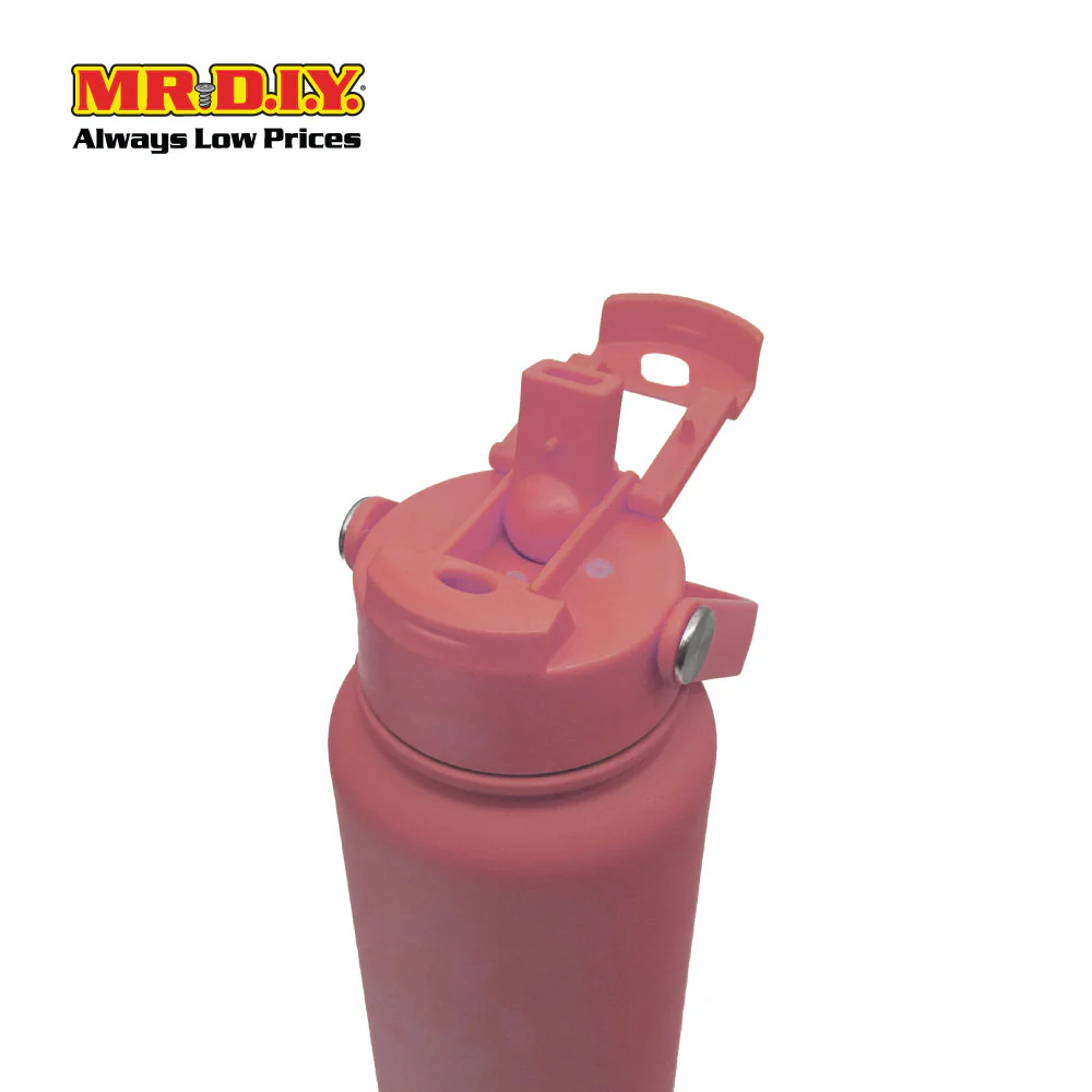 (MR. DIY) 1000ml BPA Free 304 Insulated Stainless Steel Bottle Tumbler - LIGHT PINK -  Color Series - Image 6