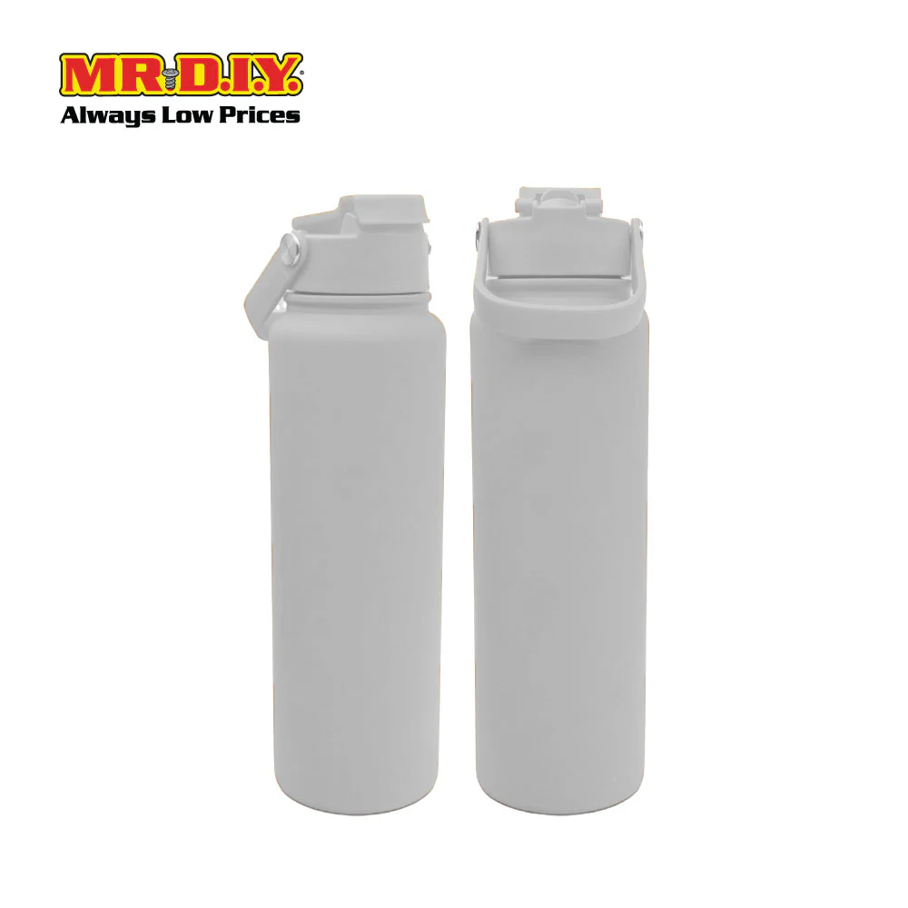 (MR. DIY) 1000ml BPA Free 304 Insulated Stainless Steel Bottle Tumbler - OFF WHITE -  Color Series - Image 3