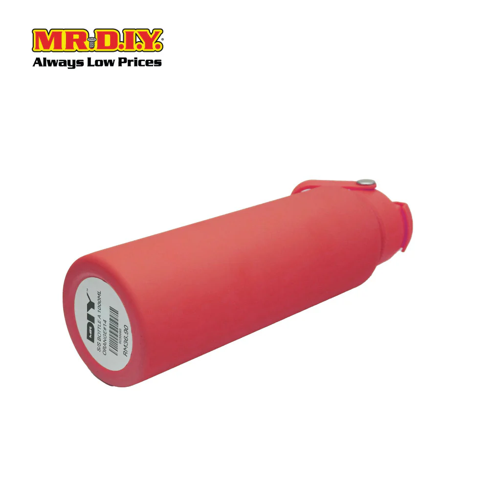 (MR. DIY) 1000ml BPA Free 304 Insulated Stainless Steel Bottle Tumbler - RED -  Color Series - Image 2