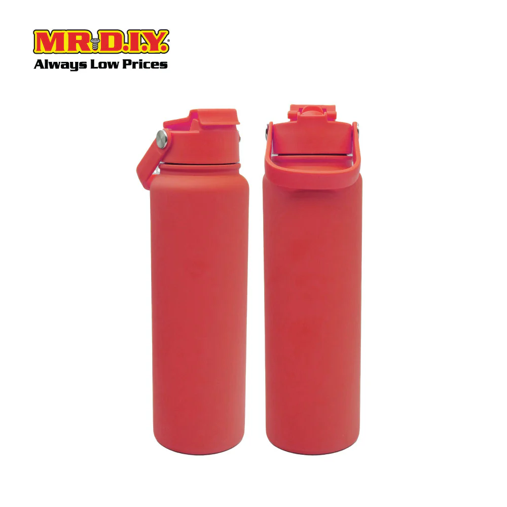 (MR. DIY) 1000ml BPA Free 304 Insulated Stainless Steel Bottle Tumbler - RED -  Color Series - Image 5