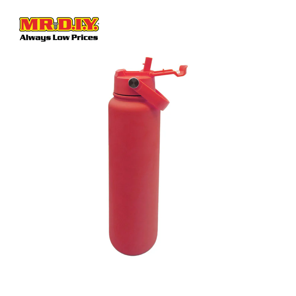 (MR. DIY) 1000ml BPA Free 304 Insulated Stainless Steel Bottle Tumbler - RED -  Color Series - Image 7