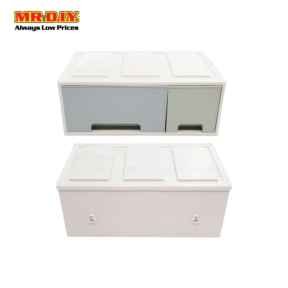 (MR.DIY) 2 Drawers Storage Box (32cm) - Image 2