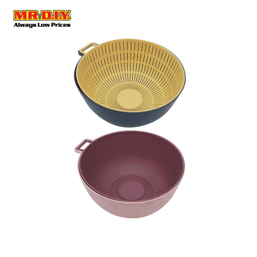 (MR.DIY) 2 in 1 Kitchen Plastic Mesh Strainer Drain Basket - Image 5