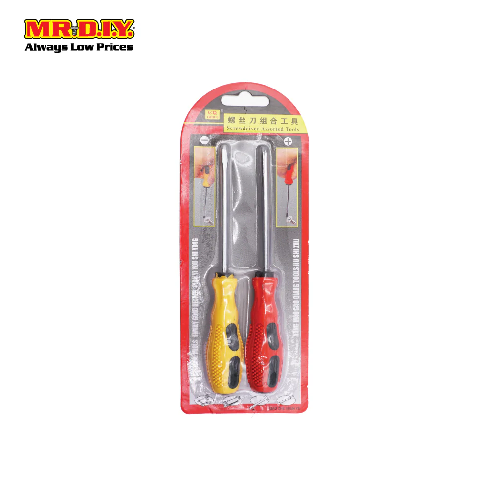 (MR.DIY) 2 In 1 Screwdriver set (15cm) - Image 3